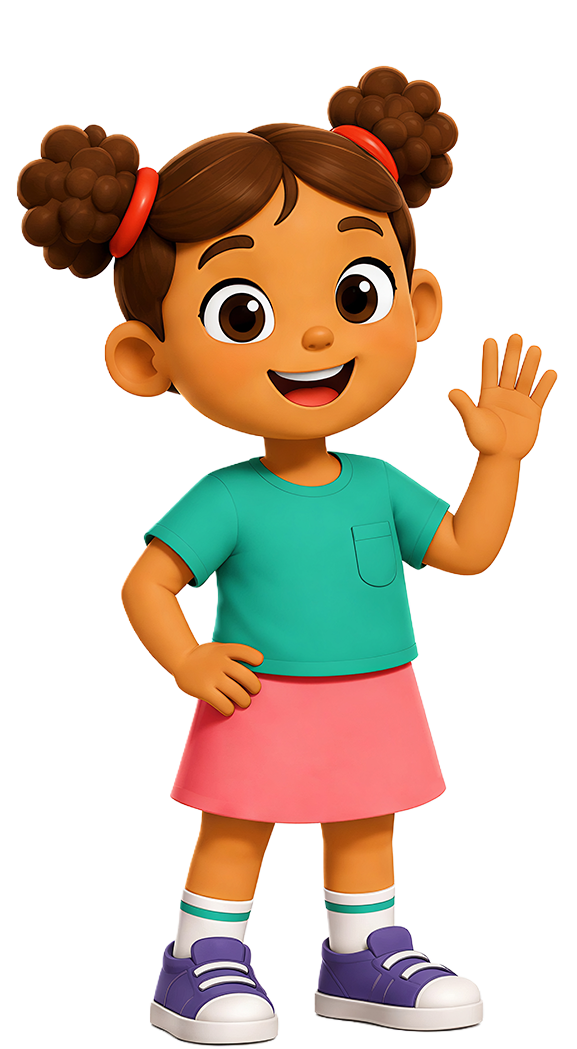 Mascotte Abby van AhaWereld